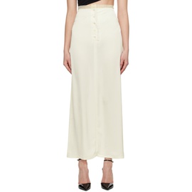 Ol?nich 오프화이트 Off-White Lace Maxi Skirt 231958F093000