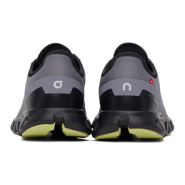  On Gray Cloud X 3 AD Sneakers 232585F128008