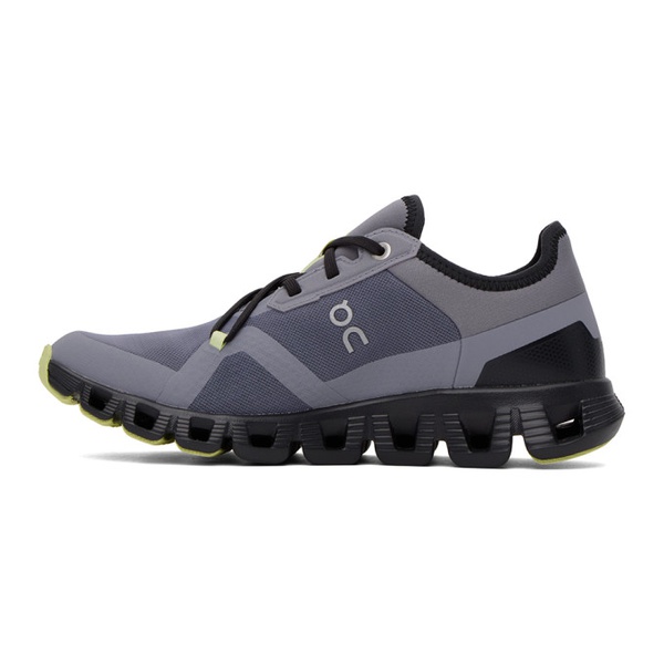  On Gray Cloud X 3 AD Sneakers 232585F128008