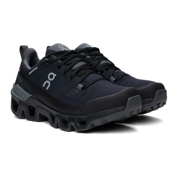  On Black Cloudwander Waterproof Sneakers 241585F128058
