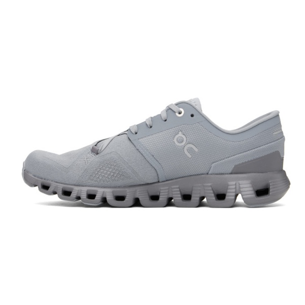 On Gray Cloud X 3 Sneakers 241585M237056