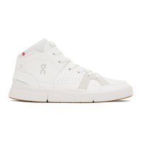 On White THE ROGER Clubhouse Mid Sneakers 241585M236001