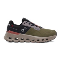 On Khaki & Black Cloudrunner 2 Waterproof Sneakers 242585M237050