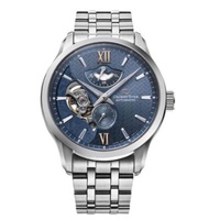 MEN'S Orient Star Stainless Steel Blue Dial Watch RE-AV0B08L