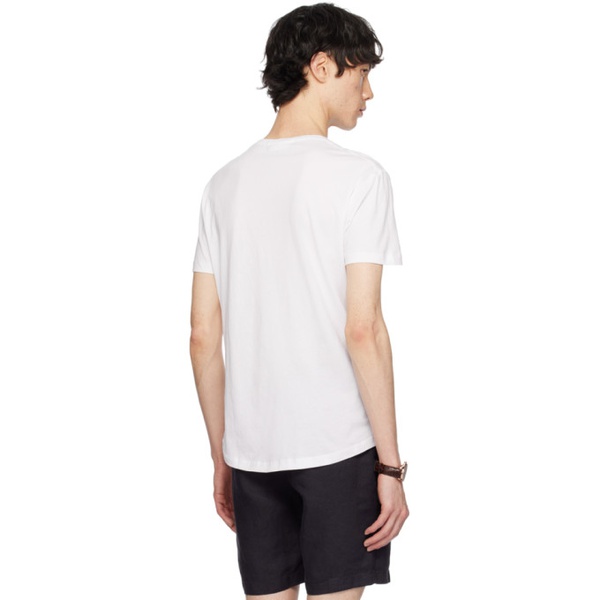  Orlebar Brown White OB-T T-Shirt 241314M213052