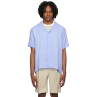 Orlebar Brown Blue Maitan Shirt 242314M192003