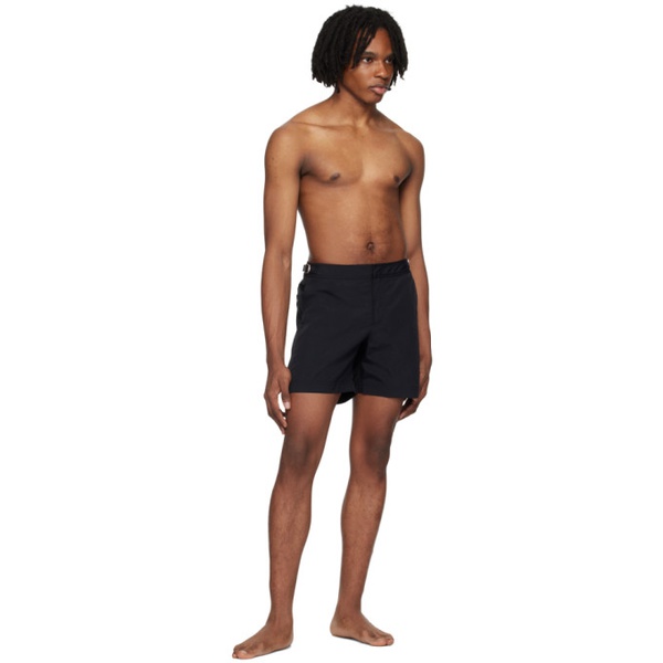  Orlebar Brown Black Bulldog Swim Shorts 242314M208014