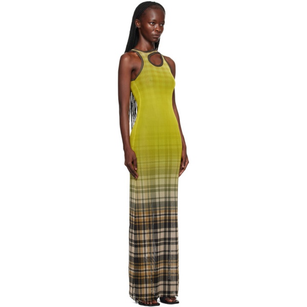  오토링거 Ottolinger Yellow Cutout Maxi Dress 232016F055007