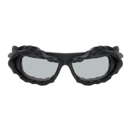 오토링거 Ottolinger Black Twisted Sunglasses 241016F005004