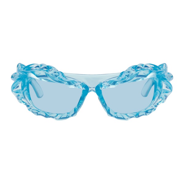  오토링거 Ottolinger Blue Twisted Sunglasses 241016F005003