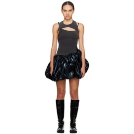 오토링거 Ottolinger Black Bubble Minidress 241016F052003