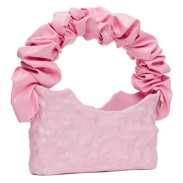  오토링거 Ottolinger SSENSE Exclusive Pink Signature Baguette Bag 241016F048000