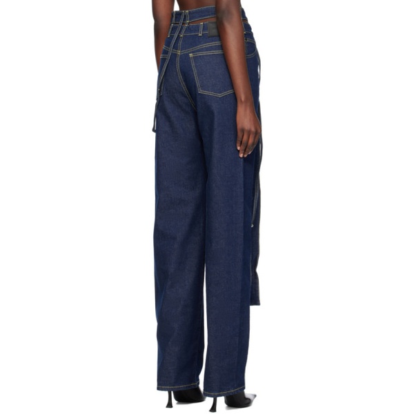  오토링거 Ottolinger SSENSE Exclusive Blue Jeans 241016F069008