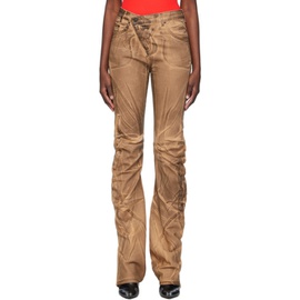 오토링거 Ottolinger SSENSE Exclusive Brown Jeans 241016F069001