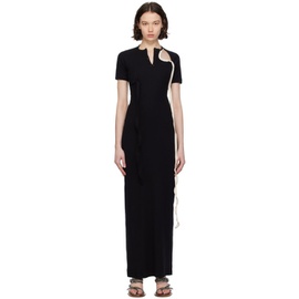오토링거 Ottolinger SSENSE Exclusive Black Maxi Dress 241016F055000