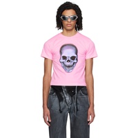 오토링거 Ottolinger Pink Printed T-Shirt 241016M213000