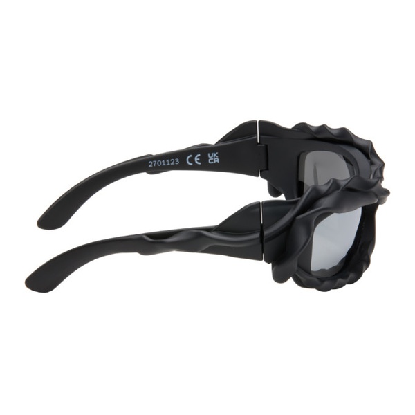  오토링거 Ottolinger Black Twisted Sunglasses 241016M134002