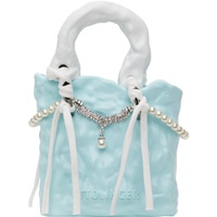 오토링거 Ottolinger SSENSE Exclusive Blue Signature Ceramic Bag 241016F046001