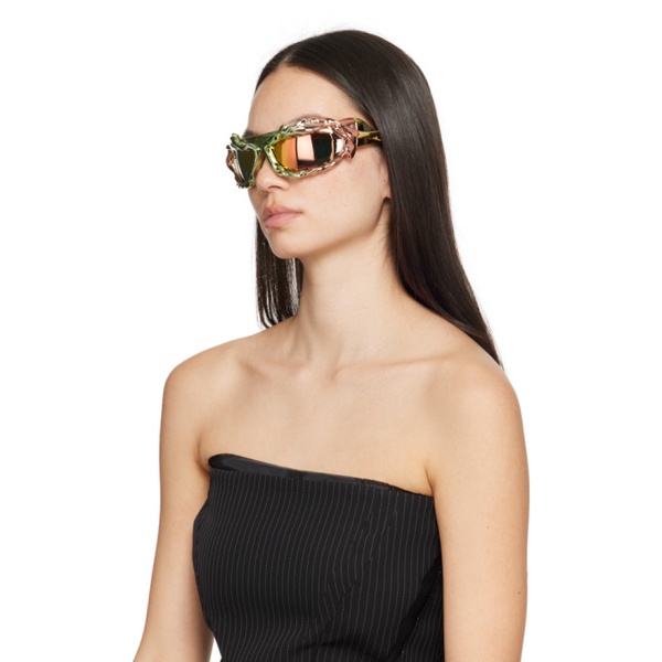  오토링거 Ottolinger Multicolor Twisted Sunglasses 241016F005008
