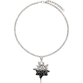 오토링거 Ottolinger Silver Dipped Edelweiss Necklace 241016F023004
