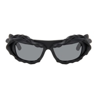 오토링거 Ottolinger Black Twisted Sunglasses 241016M134006