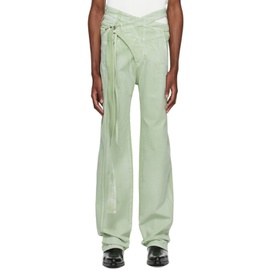 오토링거 Ottolinger SSENSE Exclusive Green Jeans 231016M186002