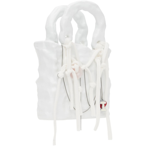  오토링거 Ottolinger SSENSE Exclusive White Ceramic Bag 231016F046005