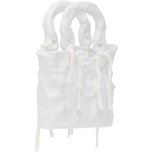  오토링거 Ottolinger SSENSE Exclusive White Ceramic Bag 231016F046005
