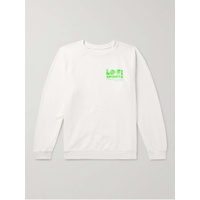 PASADENA LEISURE CLUB Lo-Fi Logo-Print Cotton-Jersey Sweatshirt 1647597313731221