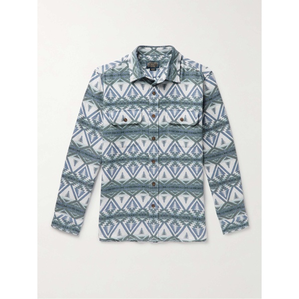  PENDLETON Beach Shack Brushed Cotton-Jacquard Shirt 1647597308260758