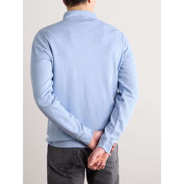  PETER MILLAR Crown Cotton-Blend Jersey Half-Zip Sweatshirt 1647597330904422