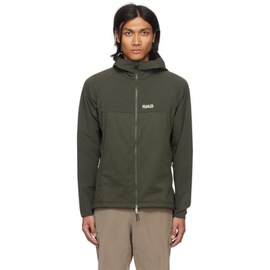 PEdALED Gray & Green Jary Jacket 232256M213012