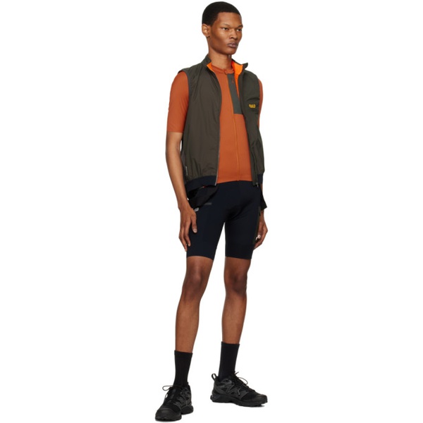  PEdALED Orange & Brown Odyssey T-Shirt 231256M213010
