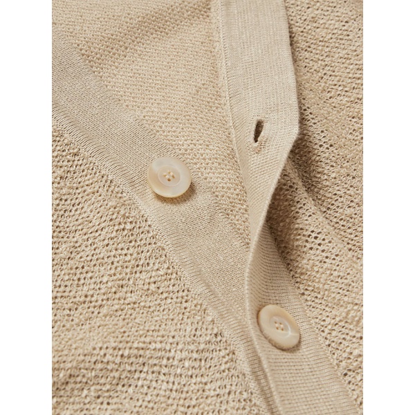  PIACENZA 1733 Open-Knit Linen and Cotton-Blend Cardigan 1647597331912013