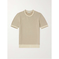 PIACENZA 1733 Waffle-Knit Cotton T-Shirt 1647597330960295