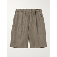 PIACENZA 1733 Tapered Linen-Twill Bermuda Shorts 1647597330960308