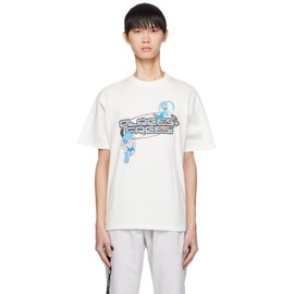 PLACES+FACES White Anime T-Shirt 232914M213003