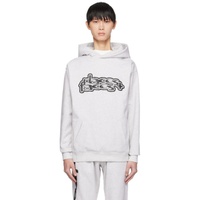 PLACES+FACES Gray Shibuya Hoodie 232914M202000