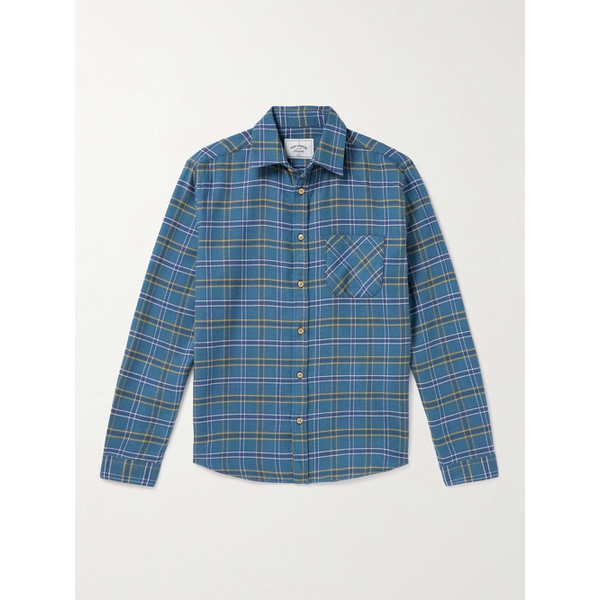  PORTUGUESE FLANNEL Checked Cotton-Flannel Shirt 1647597318957366