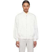 포스트 아카이브 팩션 POST ARCHIVE FACTION (PAF) White 6.0 Right Bomber Jacket 241351M175004