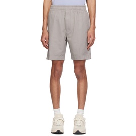 POTTERY Gray Comfort Shorts 241028M193001