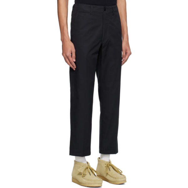  POTTERY Navy Travel Trousers 241028M191000