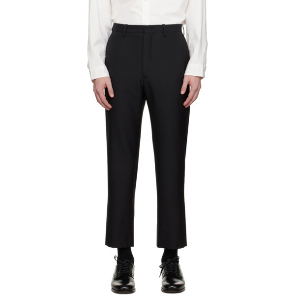  POTTERY Black Tapered Trousers 232028M191003
