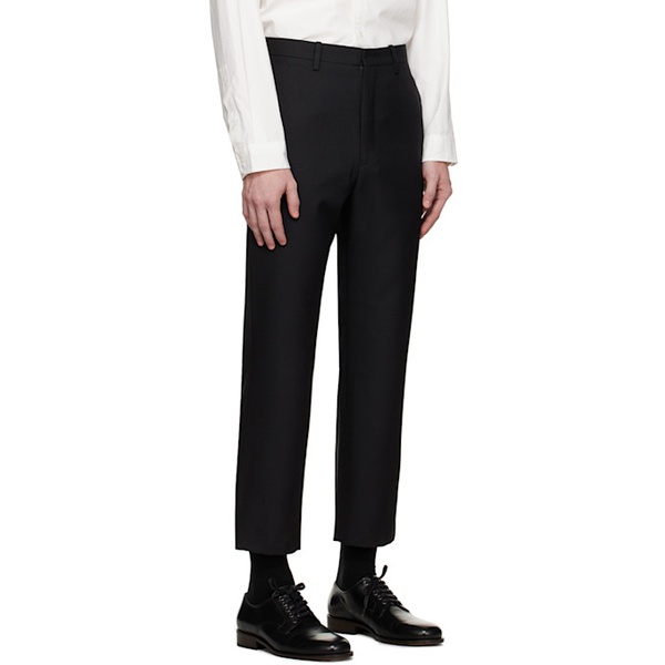  POTTERY Black Tapered Trousers 232028M191003