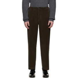 POTTERY Brown Wide Trousers 232028M191000