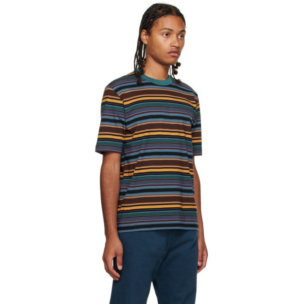  폴스미스 PS by 폴스미스 Paul Smith Multicolor Stripe T-Shirt 232422M213026