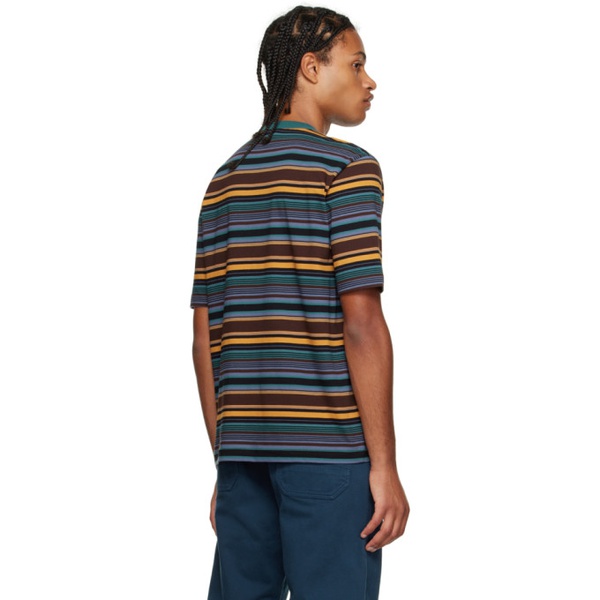  폴스미스 PS by 폴스미스 Paul Smith Multicolor Stripe T-Shirt 232422M213026