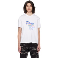 폴스미스 PS by 폴스미스 Paul Smith White Zebra T-Shirt 241422M213040