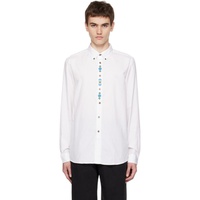폴스미스 PS by 폴스미스 Paul Smith White Embroidered Shirt 232422M192035