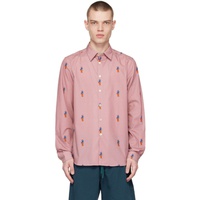 폴스미스 PS by 폴스미스 Paul Smith Purple Print Shirt 231422M192012